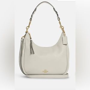 Coach Jules Hobo in Gold/Chalk